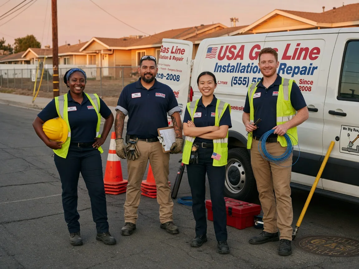 Gas Line Installation company in Wingo, KY